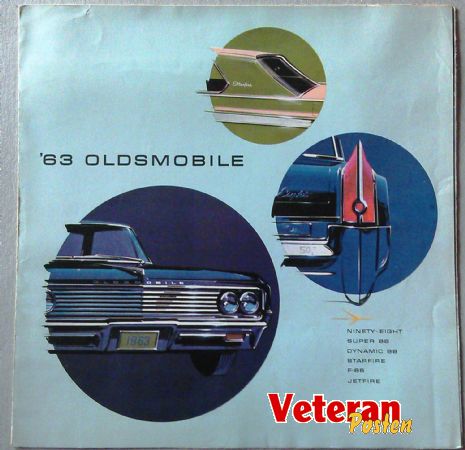 Brochure 1963 Oldsmobile. 
